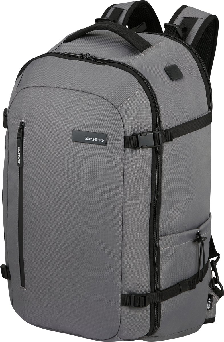 Samsonite Rugzak Met Laptopvak - Roader Travel Backpack S 38L Drifter Grey