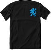 Nederland - Blauw - T-Shirt Heren / Dames  - Nederland / Holland / Koningsdag Souvenirs Cadeau Shirt - grappige Spreuken, Zinnen en Teksten. Maat XXL