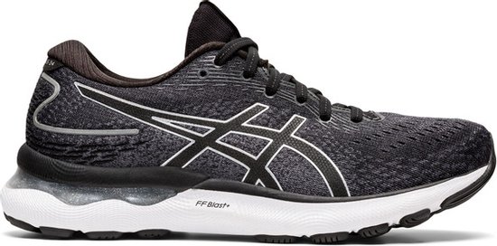 ASICS GEL-Nimbus 24 Dames - Sportschoenen - Hardlopen - Weg - zwart/zilver/wit