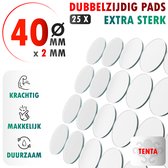 TENTA® Dubbelzijdig Tape Plakkers Extra Sterk - 40mm x 2mm - 25x