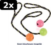 2x RUBBER BAL+TOUW LARGE 22CM