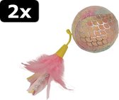 2x MERMAID GIANT BALL ROZE