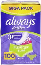 Always Dailies  - Inlegkruisje - Slim - 100 Stuks