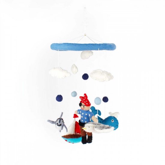 Fairtrade Wolvilt Babymobiel voor Kinderen