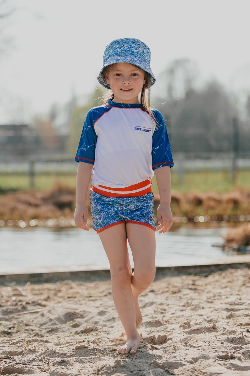 Ducksday - UV Zwemshirt - korte mouw - voor kinderen - unisex - Straya - 2 jaar — afbeelding 5