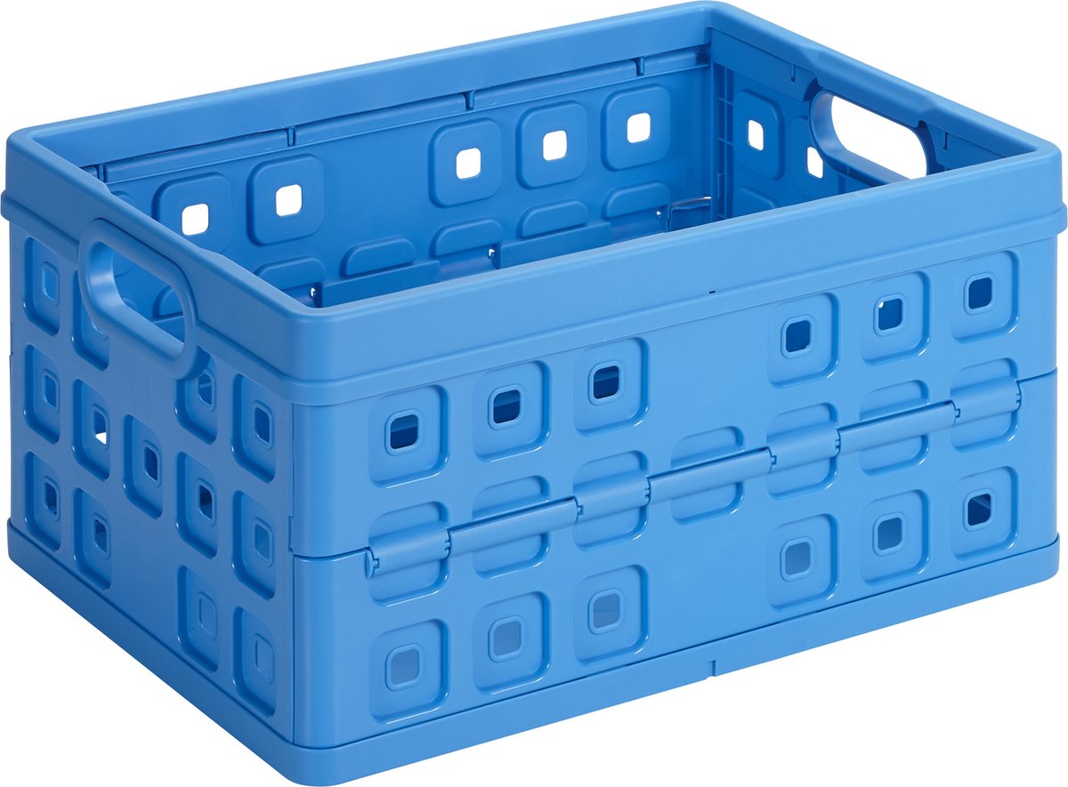 Sunware - Square Vouwkrat met Koeltas - 32L - Blauw