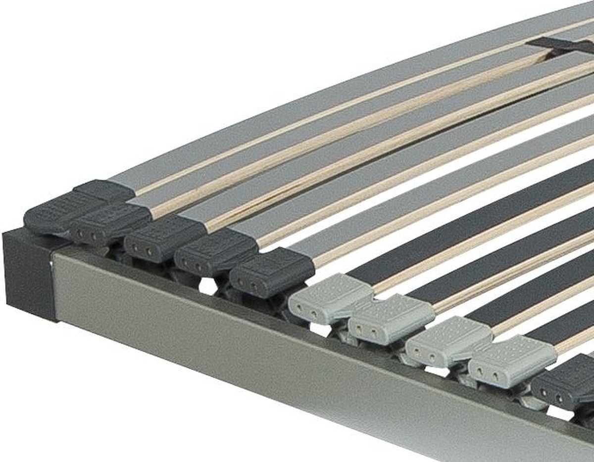 Bed Box Wonen - Bellis lattenbodem - 28 lats vlak - 80x210