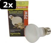 2x WARMTELAMP ES 75WATT