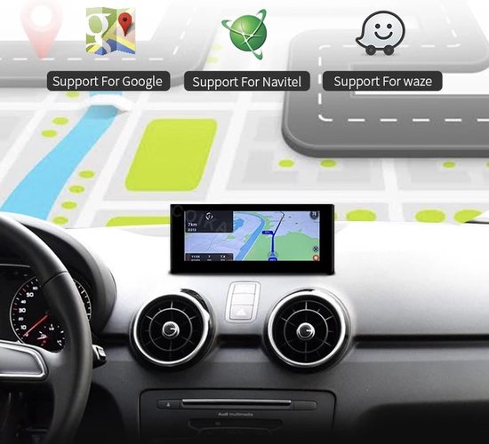 CarPlay Audi A1 20102018 Android 10 navigatie en multimediasysteem 4