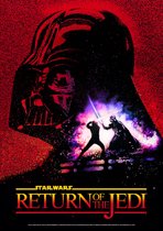 Poster- Star Wars Return of the Jedi, Filmposter, incl bevestigingsmateriaal