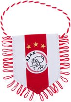 Bannière Ajax Rouge Blanc Logo Rouge 15x15CM