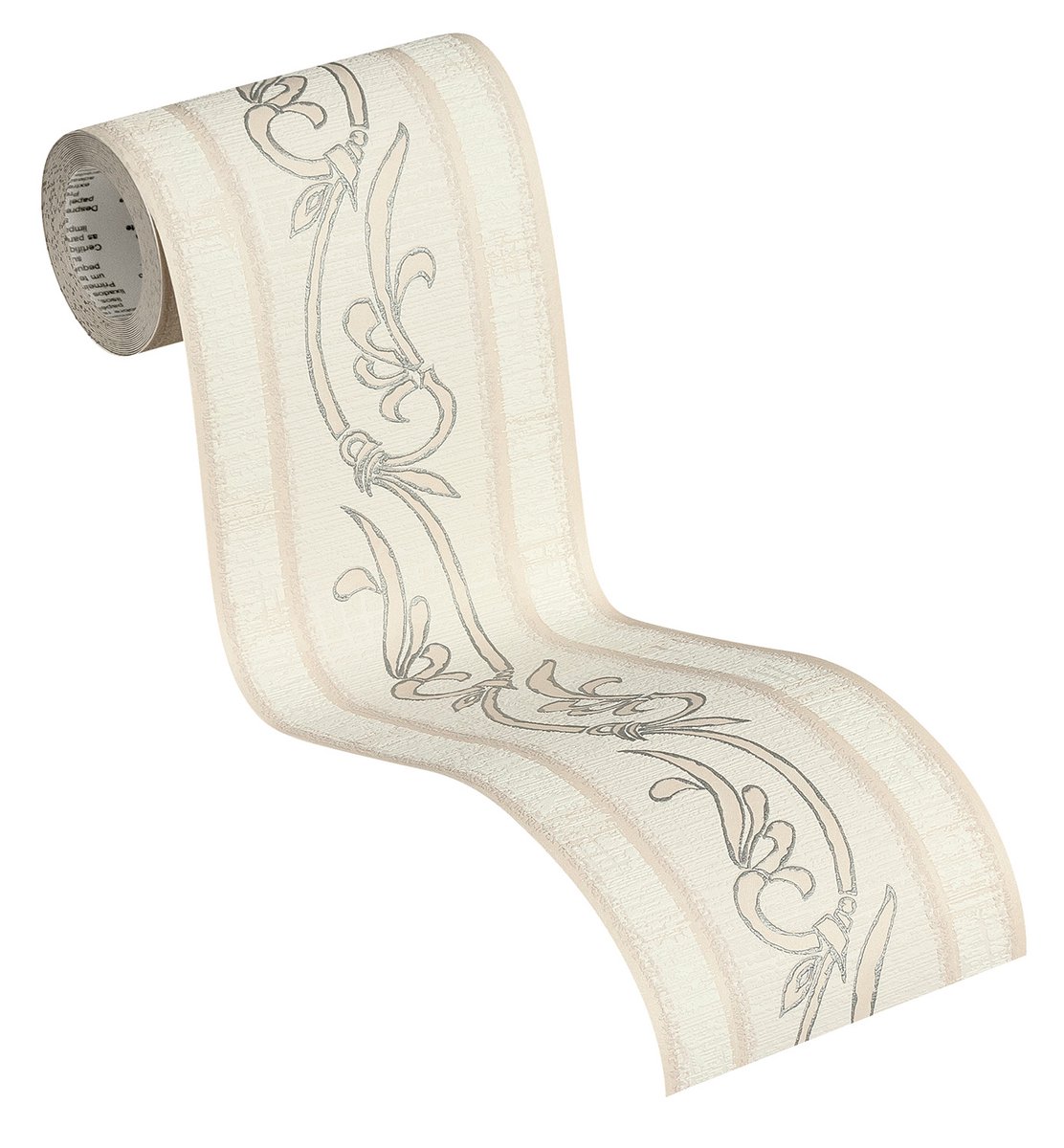 TRADITIONELE BEHANGRAND | Zelfklevend - beige crème zilver - A.S. Création Only Borders 11