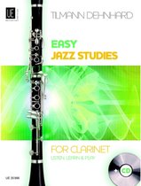 Universal Edition Easy Jazz Studies Klarinette - Lesboek voor houten blaasinstrumenten