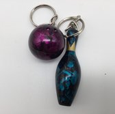 12 Porte-clés Broches En Forme De Quilles De Bowling - Design Fun, Environ 3,5 Cm - Idéal Pour Collection Ou Cadeau