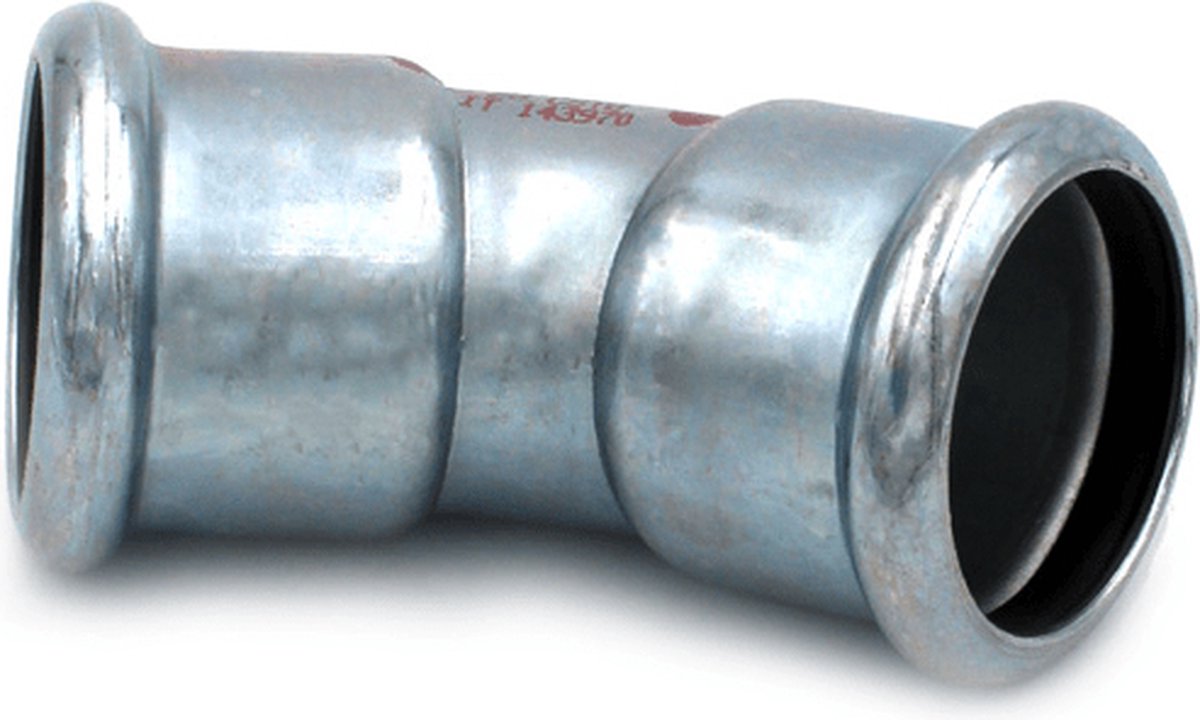 Steelpres C-staal M 28mm persfitting bocht FF 45°