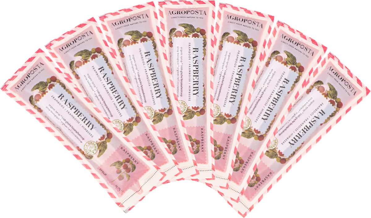 Agroposta Framboos Limonade siroop - 50 sachets