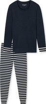 Schiesser Essentials Stripes Dames Pyjamaset - Maat 4XL