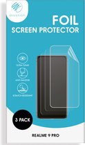 iMoshion Screenprotector Geschikt voor Realme 9 Pro - iMoshion Screenprotector Folie 3 pack