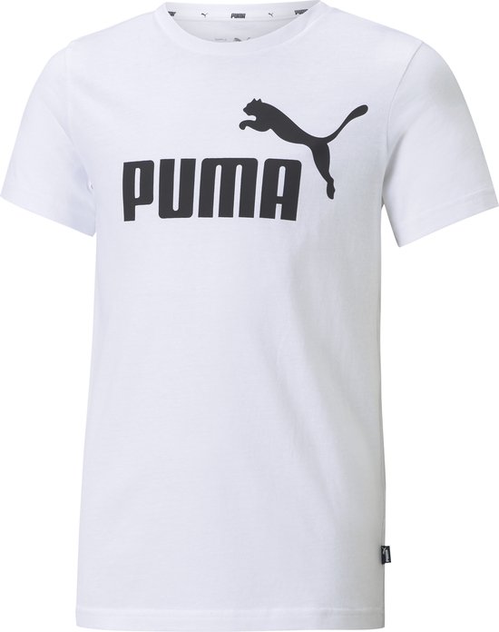 PUMA Ess Logo Tee B Jongens Sportshirt - Maat 128