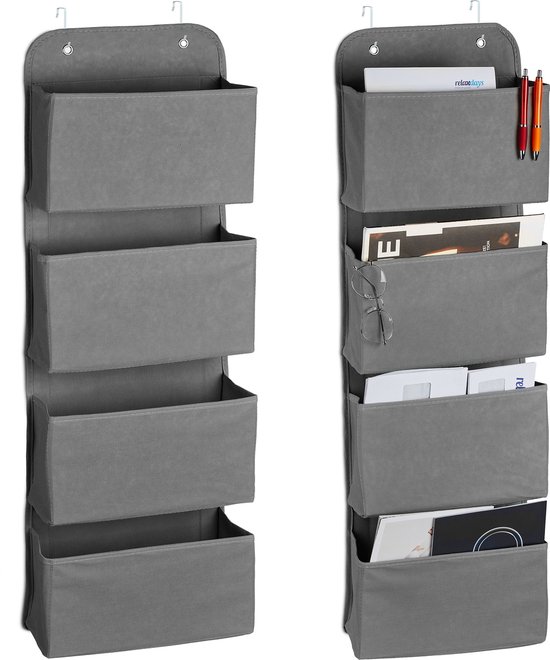 Hangende wandorganizer met 4 vakken HIER kopen