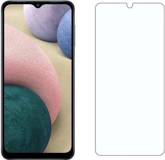 2x Screenprotector Tempered Glass Glazen Gehard Screen Protector 2.5D 9H (0.3mm) - Glasplaatje Geschikt voor: Samsung Galaxy A13 4G - Glas - bescherm - beschermglas