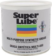 Graisse synthétique Multi-usages Super Lube (NLGI 00) avec PTFE - pot 400gr