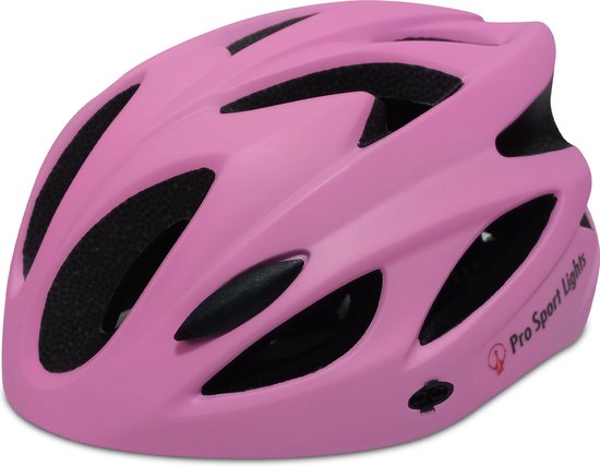 Fietshelm Dames Pro Sport Lights - Medium 52/58cm - Matt Roze