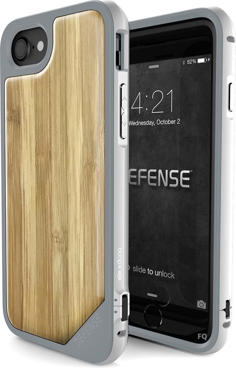 Fooniq Baboe Hoesje Grijs - Geschikt Voor Apple iPhone SE 2020