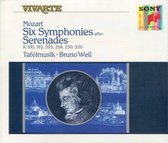 Mozart: Six Symphonies after Serenades