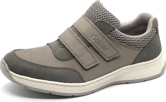 Chaussure Velcro Rieker Homme 14350 45 Grijs Largeur H