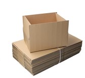 Banzaa Boîtes d' Boîtes d'expédition ‒ 30,5x22x25cm ‒ karton recyclé FSC 25 boîtes