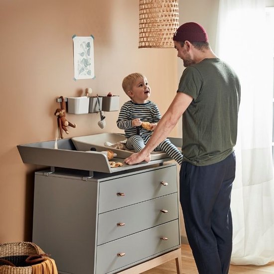 Leander Matty Aankleedkussen - Cappuccino