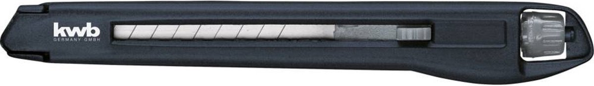 Interlock afbreekmes met draaiknop, 9 mm kwb 015809 1 stuk(s)