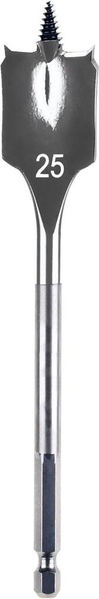 Heller 19063 3 Hout-freesboor 25 mm Gezamenlijke lengte 152 mm 1/4 (6.3 mm) 1 stuk(s)