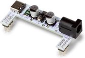 Whadda Power Supply Module Breadboard 54,5 X 24, 0 X 0 Mm Argent