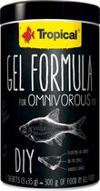 Tropical Gel Formule voor Omnivore vissen (Vleeseters) - 1 Liter / 105 gram (3x35gram) - Aquarium Visvoer - Zelf visvoer bereiden