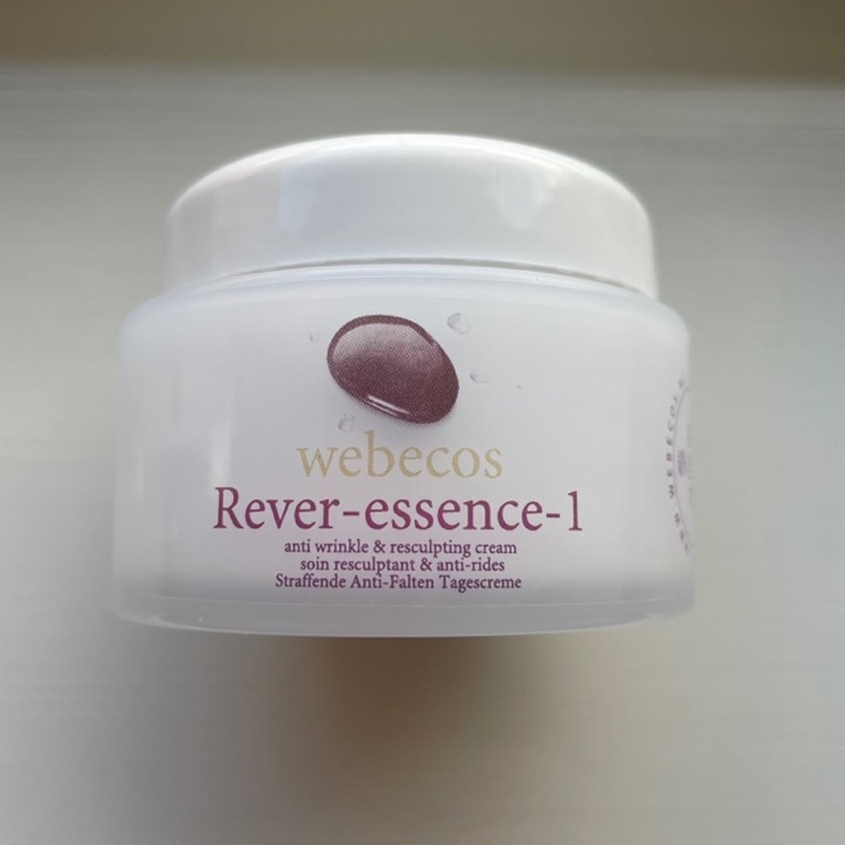 Webecos - Rever - Essence-1 - Anti-wrinkle - Resculpting cream - 50 ml - cadeau - huidverzorging