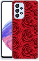 GSM Hoesje Geschikt voor Samsung Galaxy A53 5G TPU Bumper Red Roses