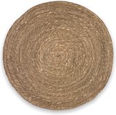 Vloerkleed | Rond | 80 CM |Jute | Beige | Vloerkleden & Tapijten | Vloerbekleding | Woonaccessoires | Buitenkleden | Woonkamer decoratie | Interieur | Inrichting | Woning aankleden