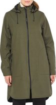 Regenjas Dames - Ilse Jacobsen Raincoat RAIN128 Army Green - Maat 44