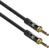 ACT 3 meter High Quality stereo audio aansluitkabel 3,5 mm stereo jack male - male AC3611