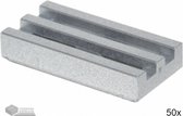 LEGO 2412b Metaal-zilver 50 stuks