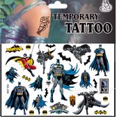 Batman Tattoo voor Kinderen - Tattoos Kinderen - Neptattoo - Tattoo Tijdelijk - Marvel Tattoo - Marvel Avengers Tattoo - Tattoo Volwassenen