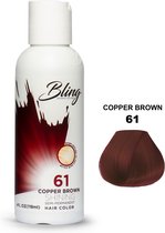 Bling Shining Colors - Copper Brown 61 - Semi Permanent