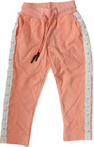 Joggingbroek - Zalm - Parels - 122/128