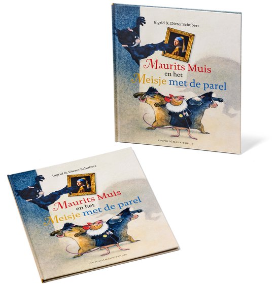 Kunstprentenboeken - Maurits Muis en het Meisje met de parel