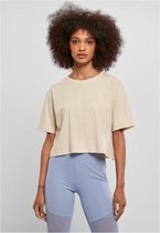 Urban Classics Dames Tshirt -5XL- Short Oversized Groen