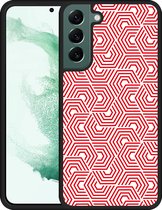 Galaxy S22+ Hardcase hoesje Geometric - Designed by Cazy