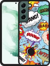 Galaxy S22+ Hardcase hoesje Comic - Designed by Cazy