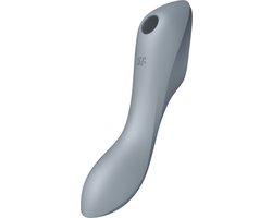 Satisfyer, drukgolfvibrator, Curvy Trinity 3, 17,5 cm, 3 motoren, veelzijdig, drukgolven en trillingen